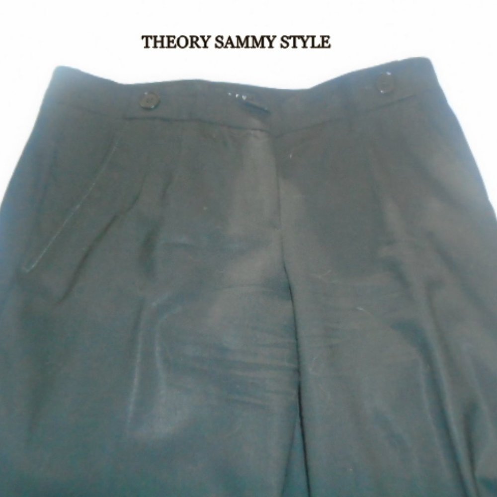 THEORY SIZE 4 BLACK SAMMY STYLE PANTS